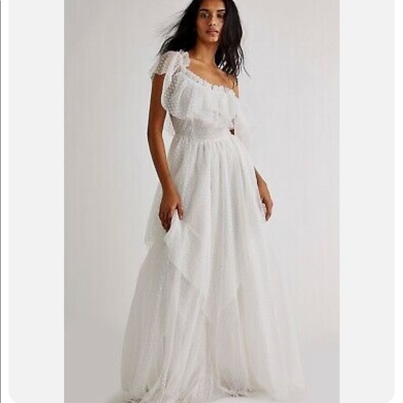 LoveShackFancy Noni Gown Dress - Picture 2 of 11